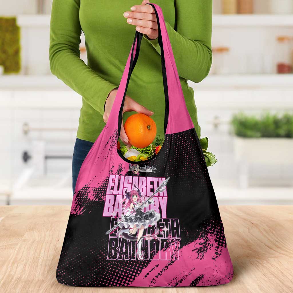 Elisabeth Bathory Fate Grand Order Grocery Bag Gothic Anime Splash Art Style