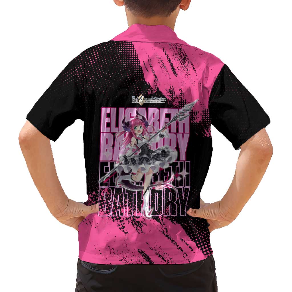 Elisabeth Bathory Fate Grand Order Hawaiian Shirt Gothic Anime Splash Art Style