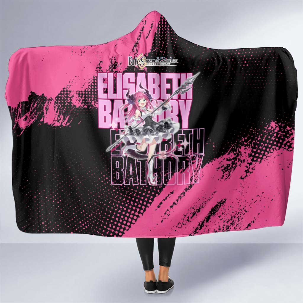 Elisabeth Bathory Fate Grand Order Hooded Blanket Gothic Anime Splash Art Style