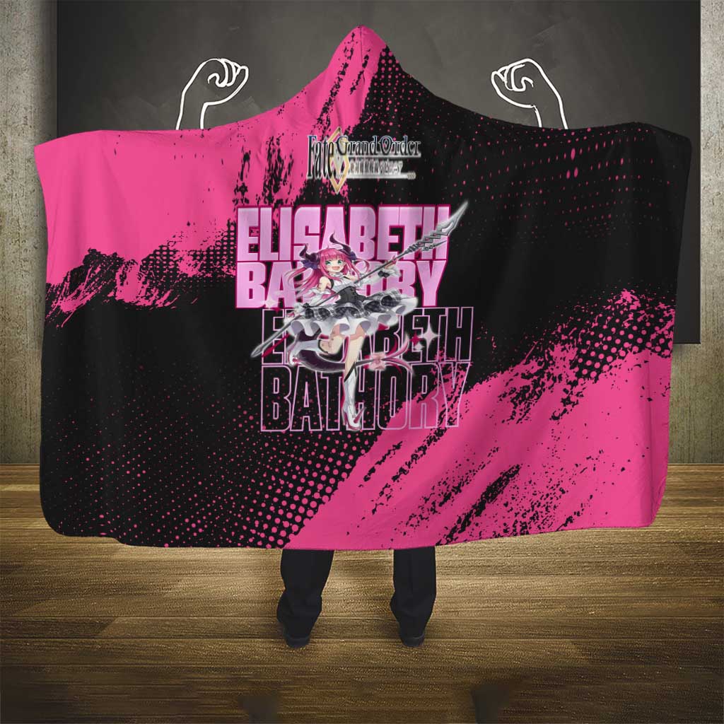 Elisabeth Bathory Fate Grand Order Hooded Blanket Gothic Anime Splash Art Style