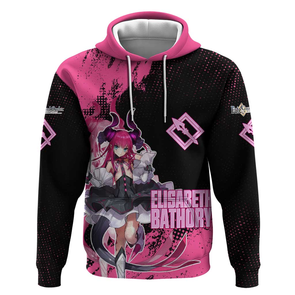 Elisabeth Bathory Fate Grand Order Hoodie Gothic Anime Splash Art Style