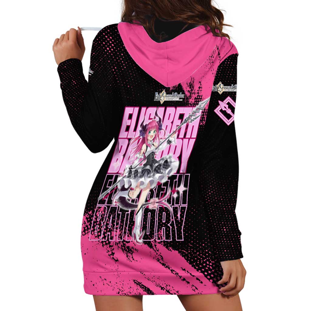 Elisabeth Bathory Fate Grand Order Hoodie Dress Gothic Anime Splash Art Style