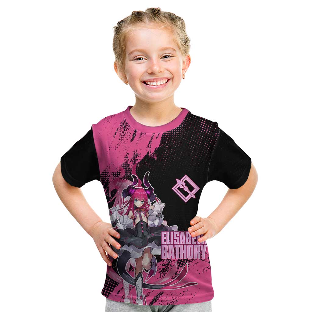 Elisabeth Bathory Fate Grand Order Kid T Shirt Gothic Anime Splash Art Style