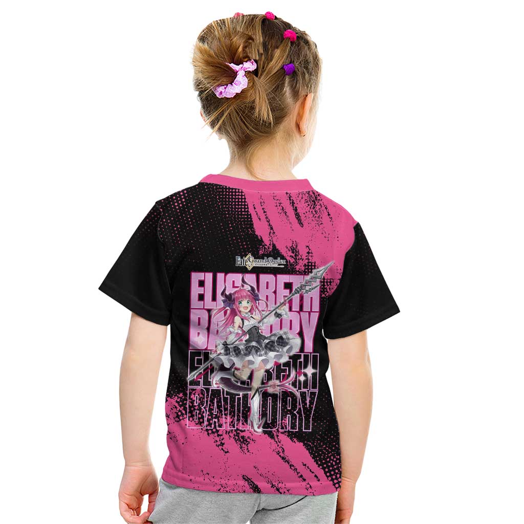 Elisabeth Bathory Fate Grand Order Kid T Shirt Gothic Anime Splash Art Style