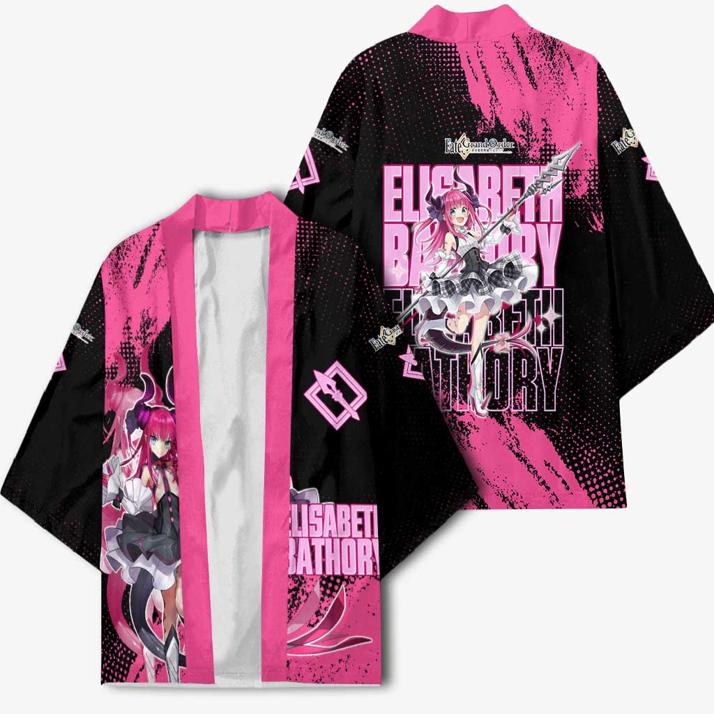 Elisabeth Bathory Fate Grand Order Kimono Gothic Anime Splash Art Style