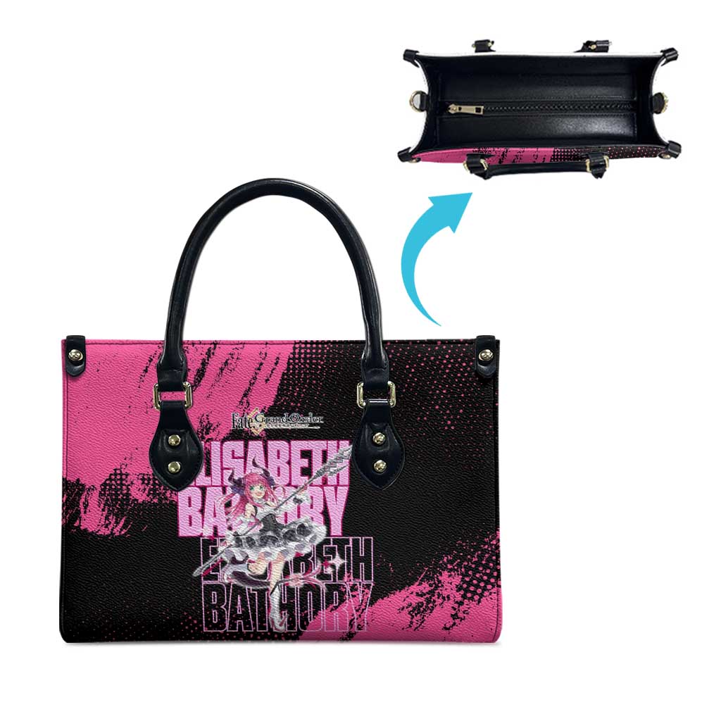 Elisabeth Bathory Fate Grand Order Leather Bag Gothic Anime Splash Art Style