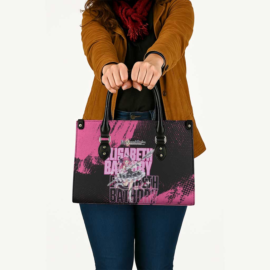 Elisabeth Bathory Fate Grand Order Leather Bag Gothic Anime Splash Art Style