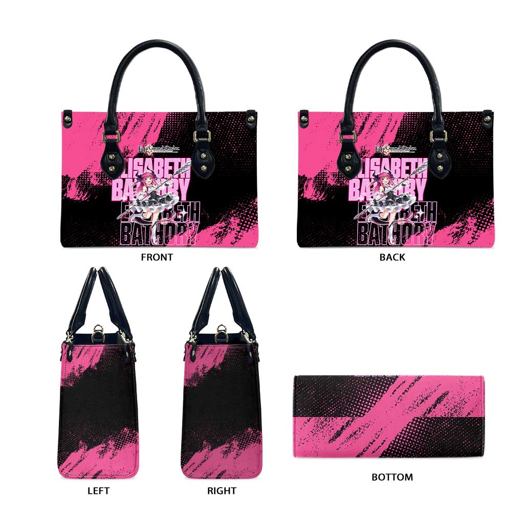 Elisabeth Bathory Fate Grand Order Leather Bag Gothic Anime Splash Art Style