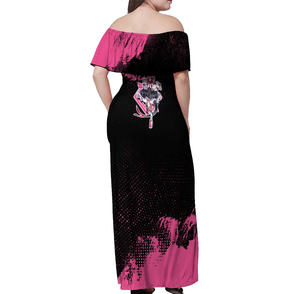 Elisabeth Bathory Fate Grand Order Off Shoulder Maxi Dress Gothic Anime Splash Art Style