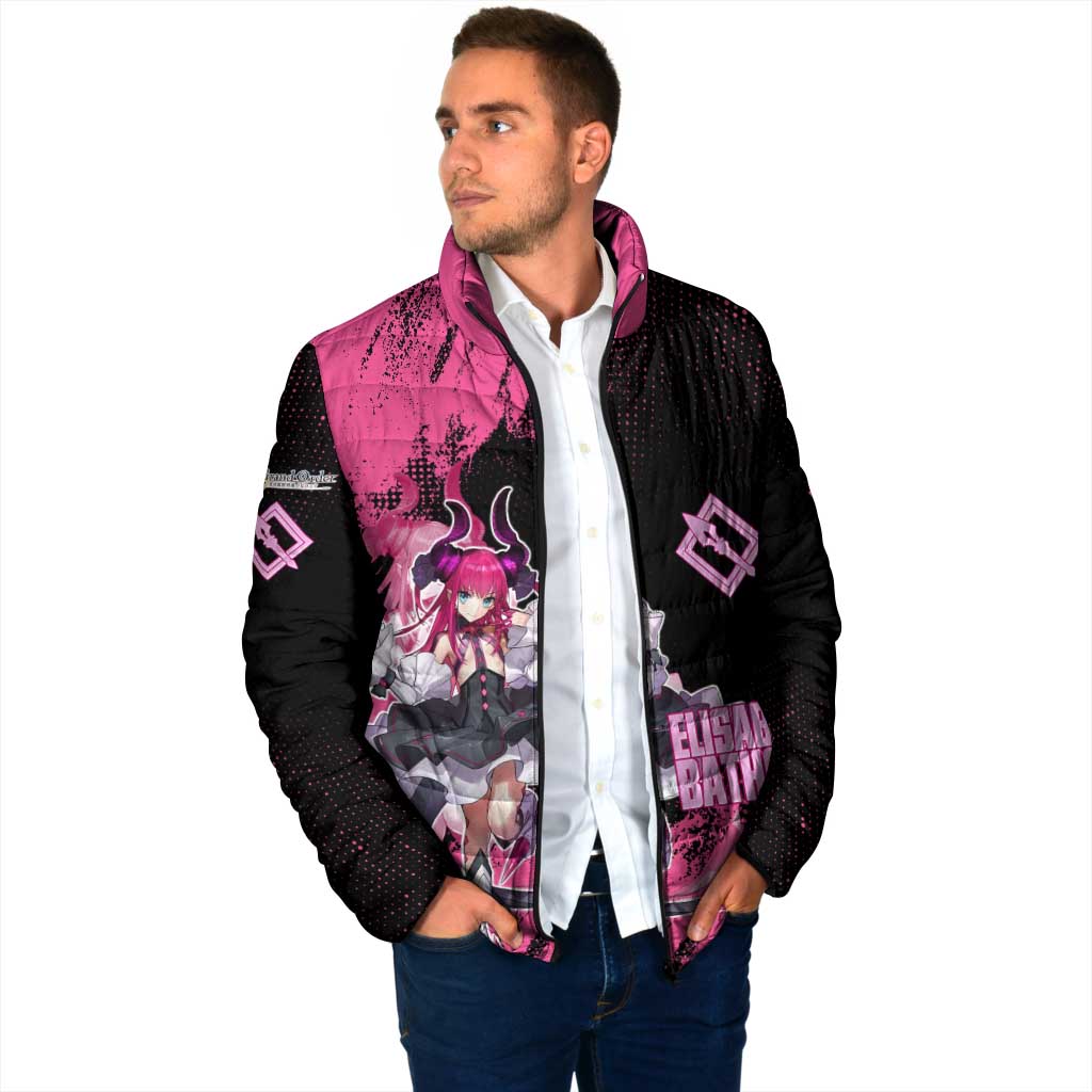 Elisabeth Bathory Fate Grand Order Padded Jacket Gothic Anime Splash Art Style