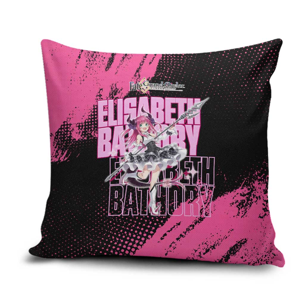 Elisabeth Bathory Fate Grand Order Pillow Cover Gothic Anime Splash Art Style