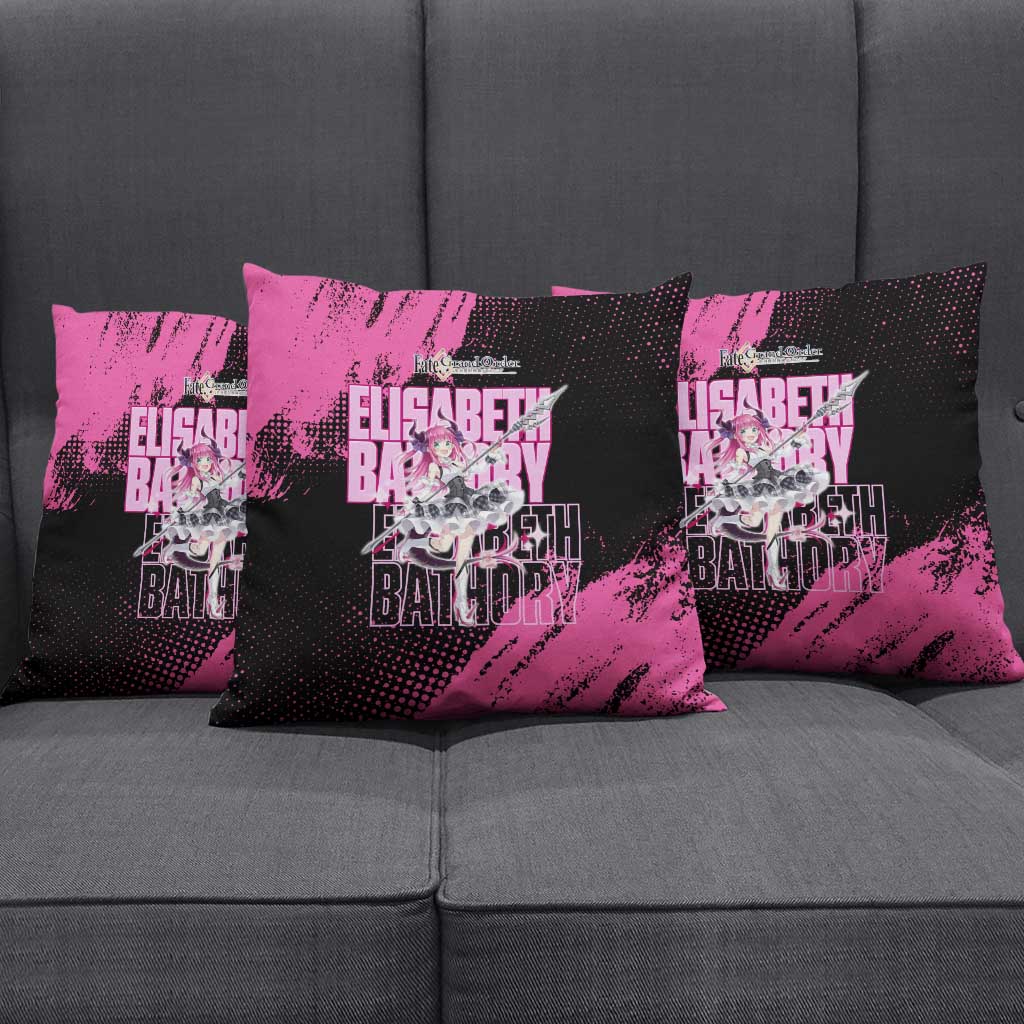 Elisabeth Bathory Fate Grand Order Pillow Cover Gothic Anime Splash Art Style