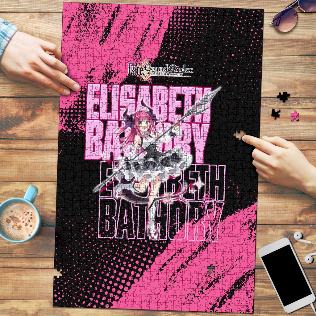 Elisabeth Bathory Fate Grand Order Puzzle Gothic Anime Splash Art Style
