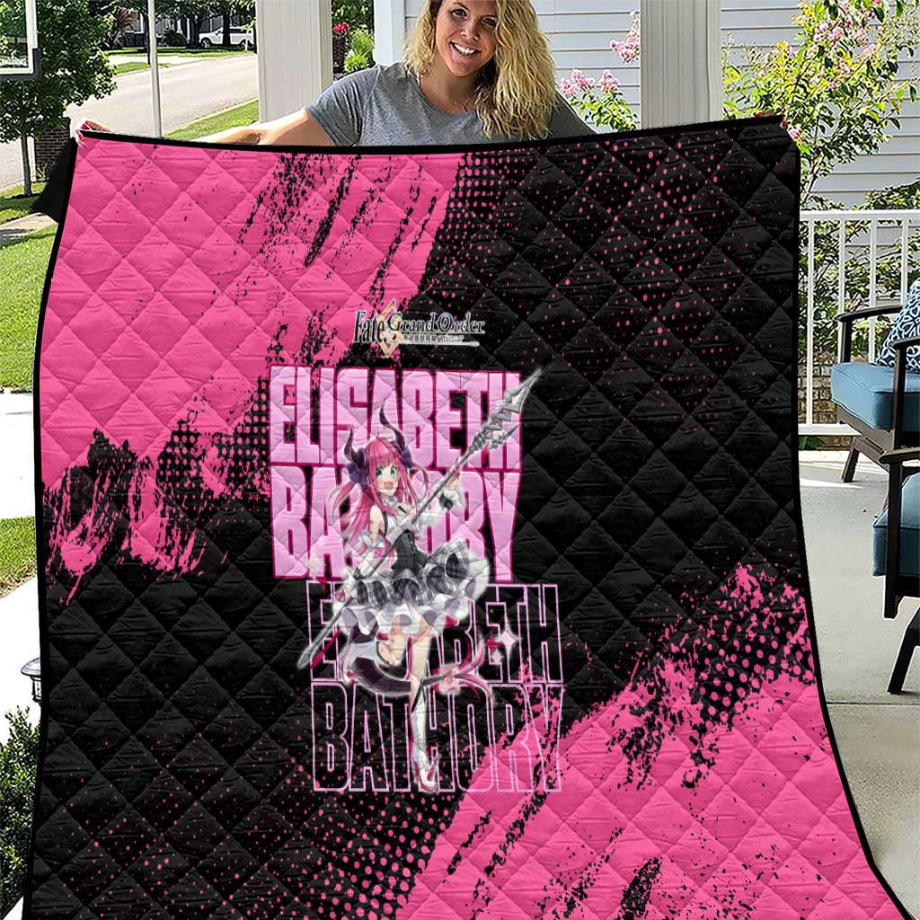 Elisabeth Bathory Fate Grand Order Quilt Gothic Anime Splash Art Style