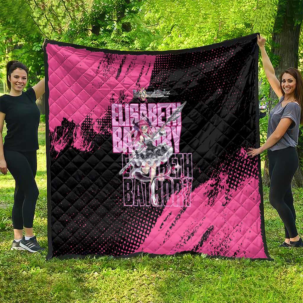 Elisabeth Bathory Fate Grand Order Quilt Gothic Anime Splash Art Style