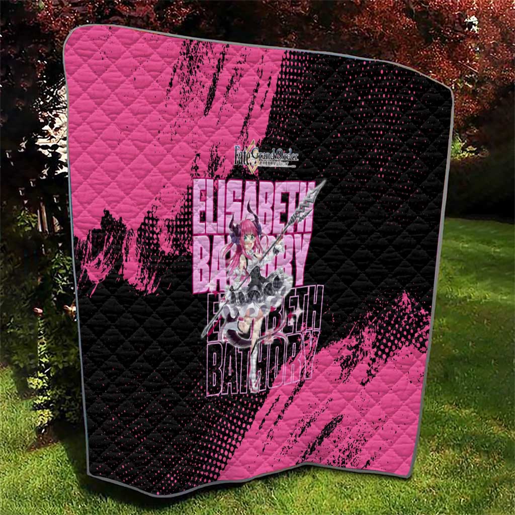 Elisabeth Bathory Fate Grand Order Quilt Gothic Anime Splash Art Style