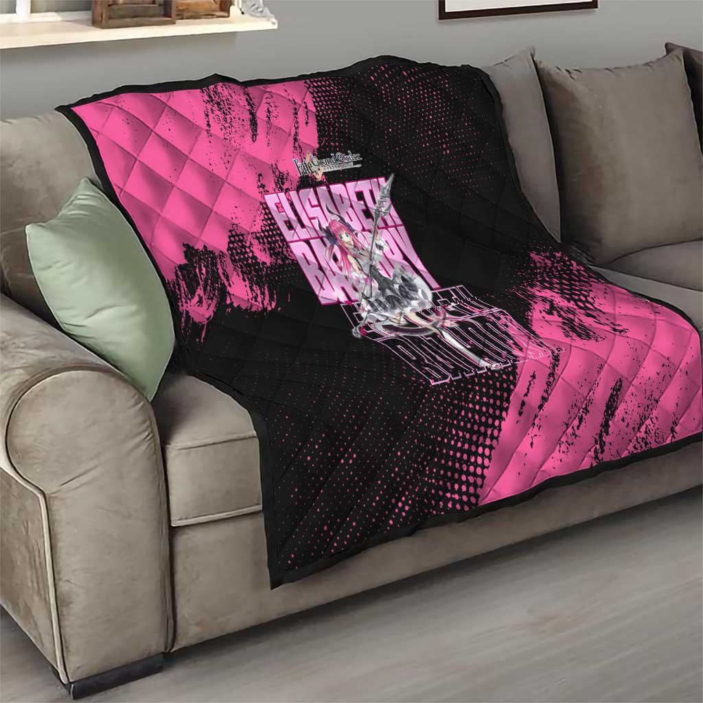 Elisabeth Bathory Fate Grand Order Quilt Gothic Anime Splash Art Style