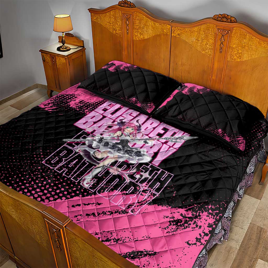 Elisabeth Bathory Fate Grand Order Quilt Bed Set Gothic Anime Splash Art Style