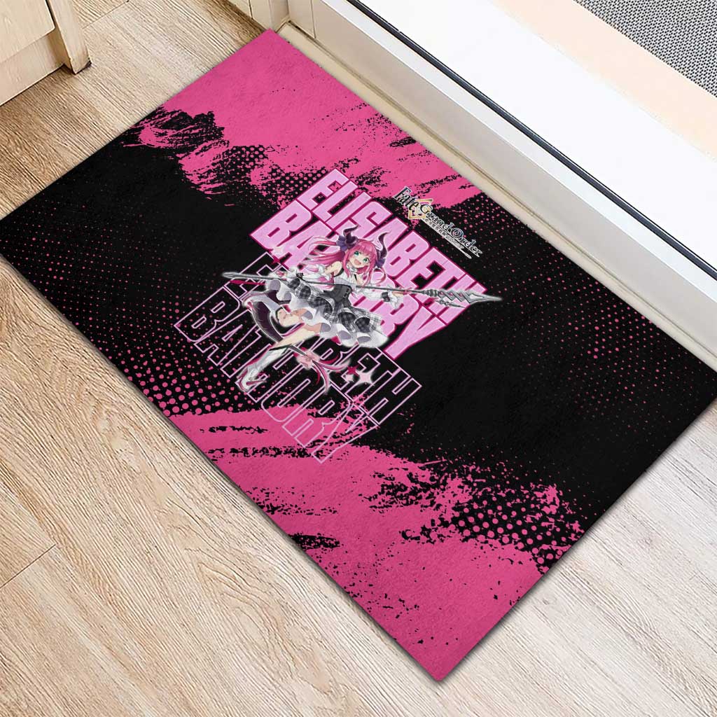 Elisabeth Bathory Fate Grand Order Rubber Doormat Gothic Anime Splash Art Style