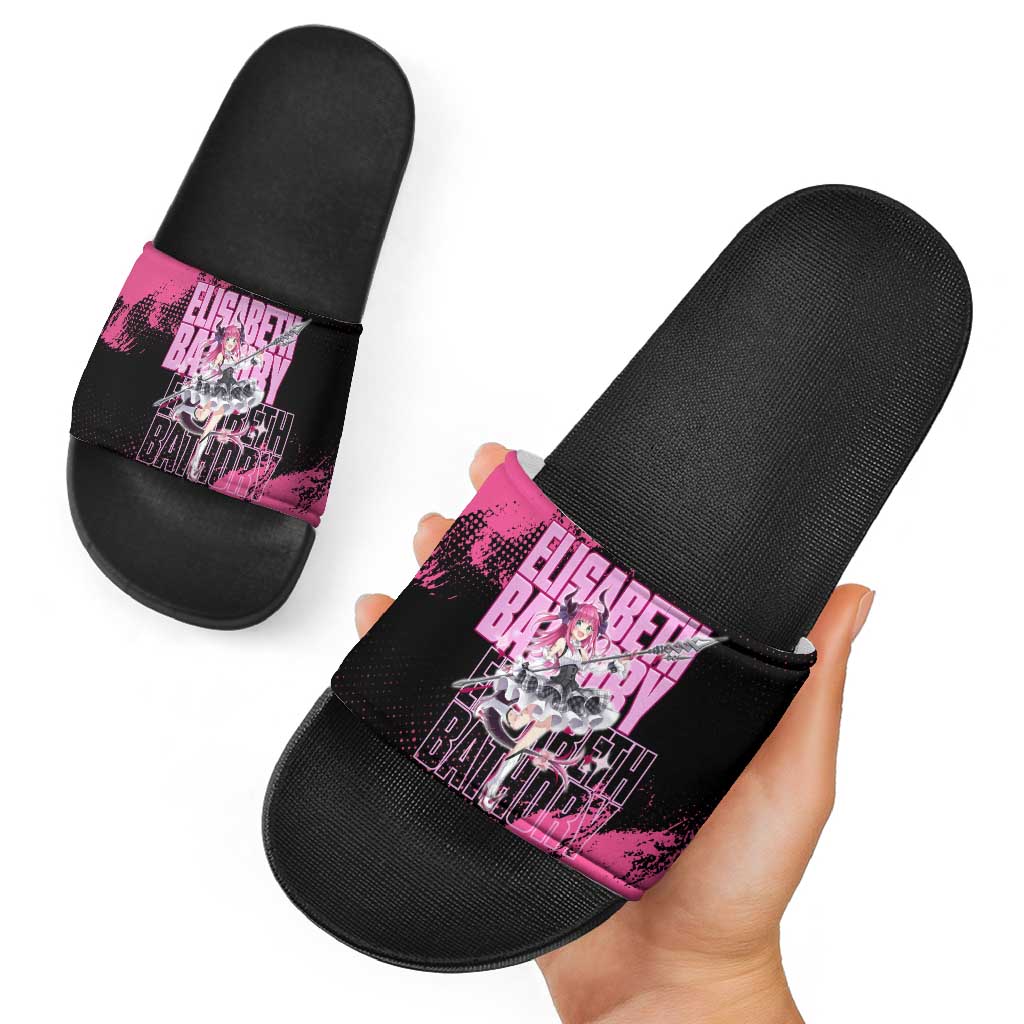Elisabeth Bathory Fate Grand Order Slide Sandals Gothic Anime Splash Art Style