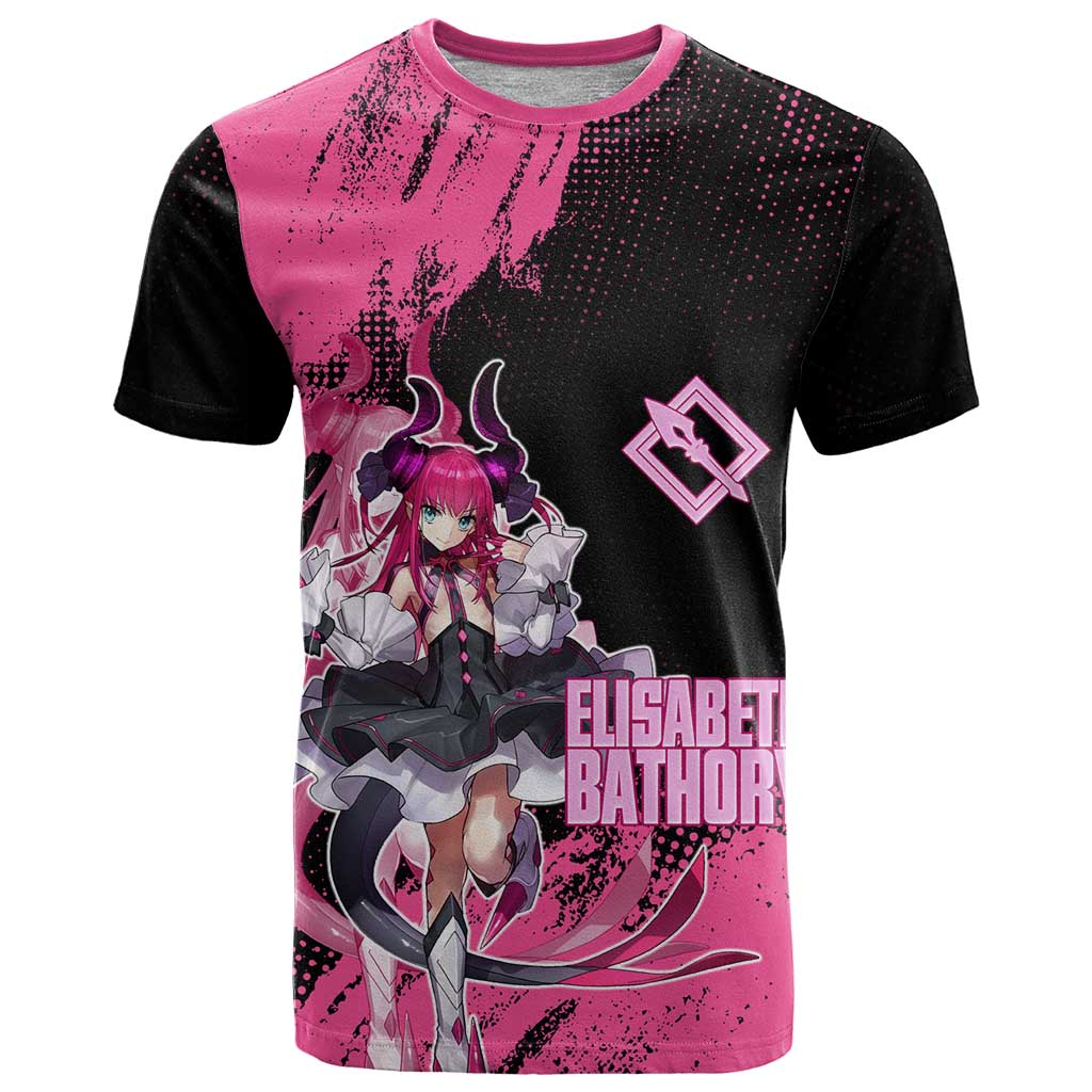 Elisabeth Bathory Fate Grand Order T Shirt Gothic Anime Splash Art Style