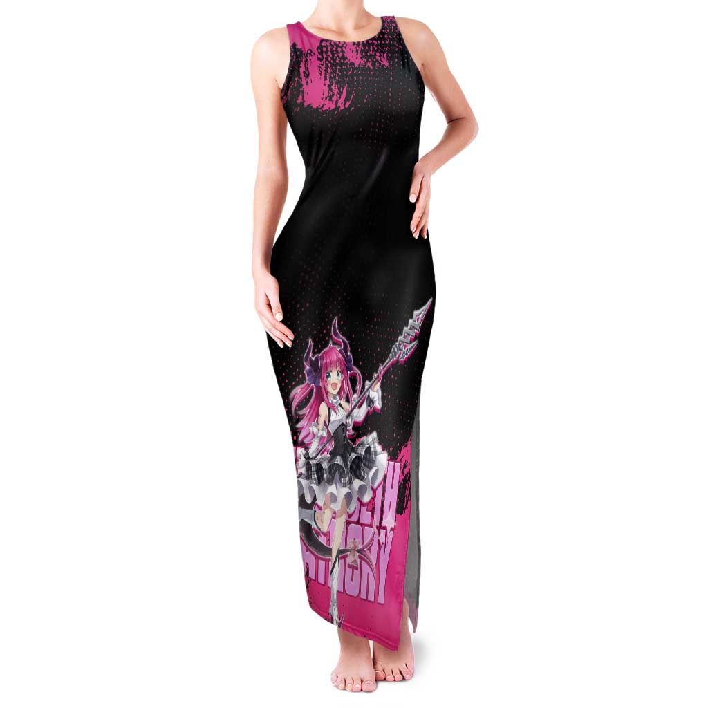Elisabeth Bathory Fate Grand Order Tank Maxi Dress Gothic Anime Splash Art Style
