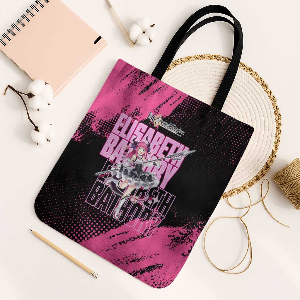 Elisabeth Bathory Fate Grand Order Tote Bag Gothic Anime Splash Art Style