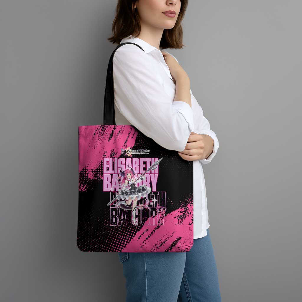 Elisabeth Bathory Fate Grand Order Tote Bag Gothic Anime Splash Art Style