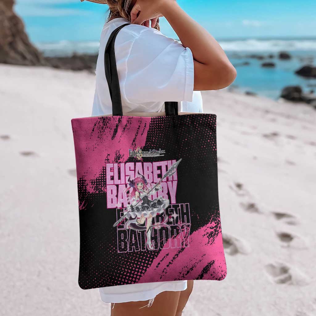 Elisabeth Bathory Fate Grand Order Tote Bag Gothic Anime Splash Art Style
