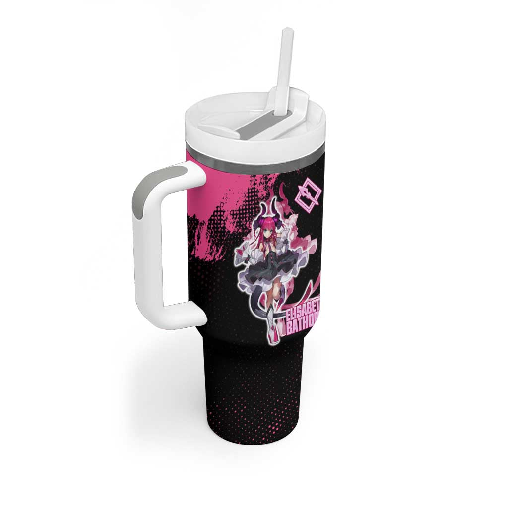 Elisabeth Bathory Fate Grand Order Tumbler With Handle Gothic Anime Splash Art Style