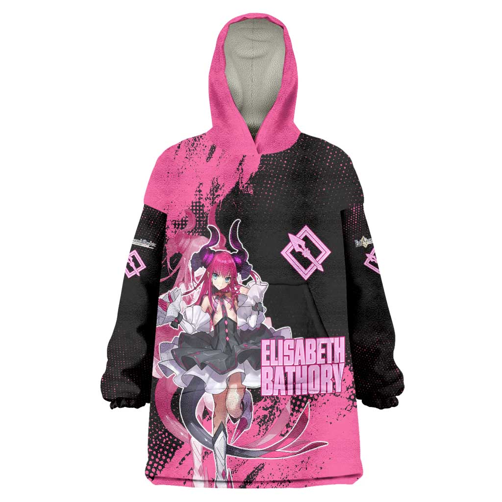 Elisabeth Bathory Fate Grand Order Wearable Blanket Hoodie Gothic Anime Splash Art Style