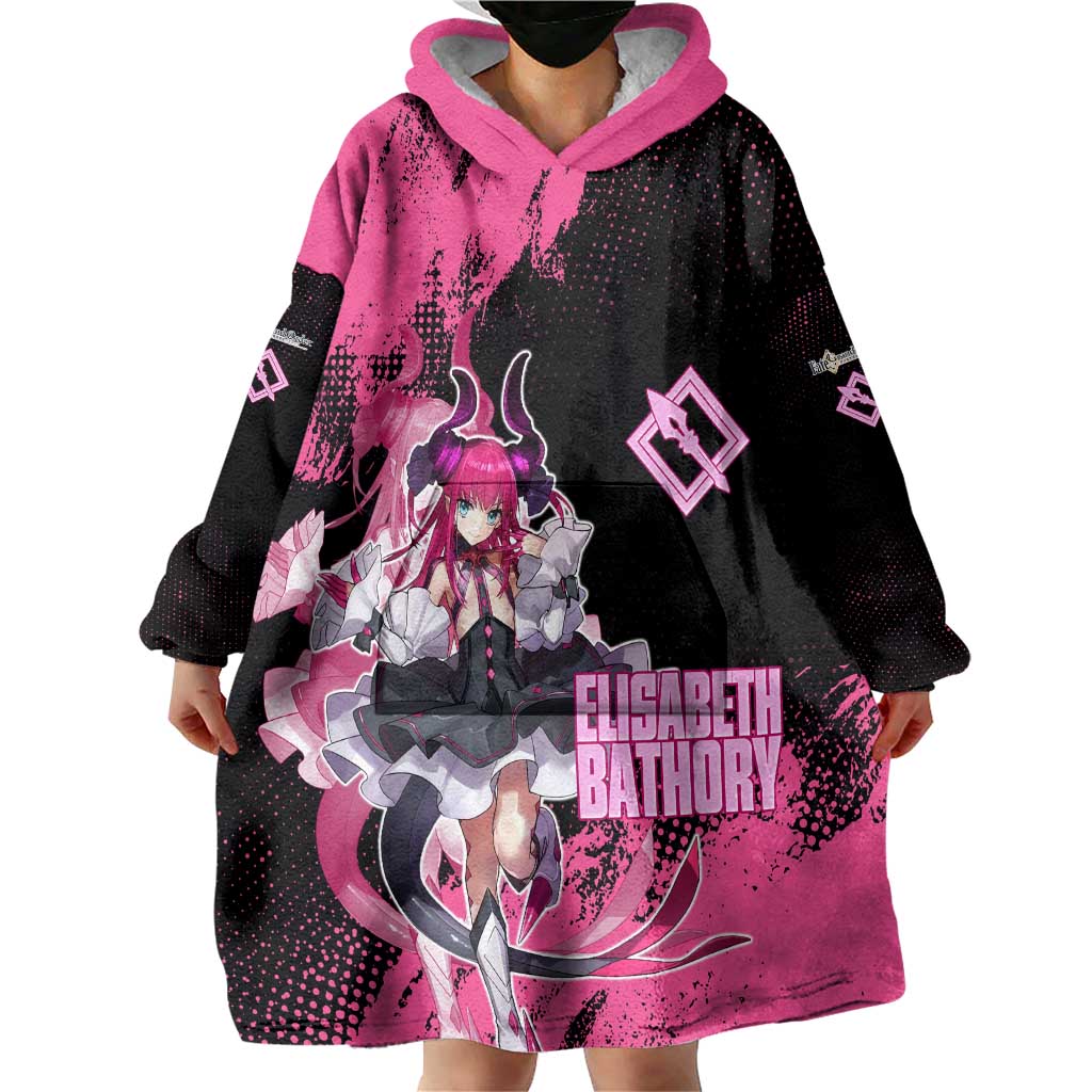 Elisabeth Bathory Fate Grand Order Wearable Blanket Hoodie Gothic Anime Splash Art Style