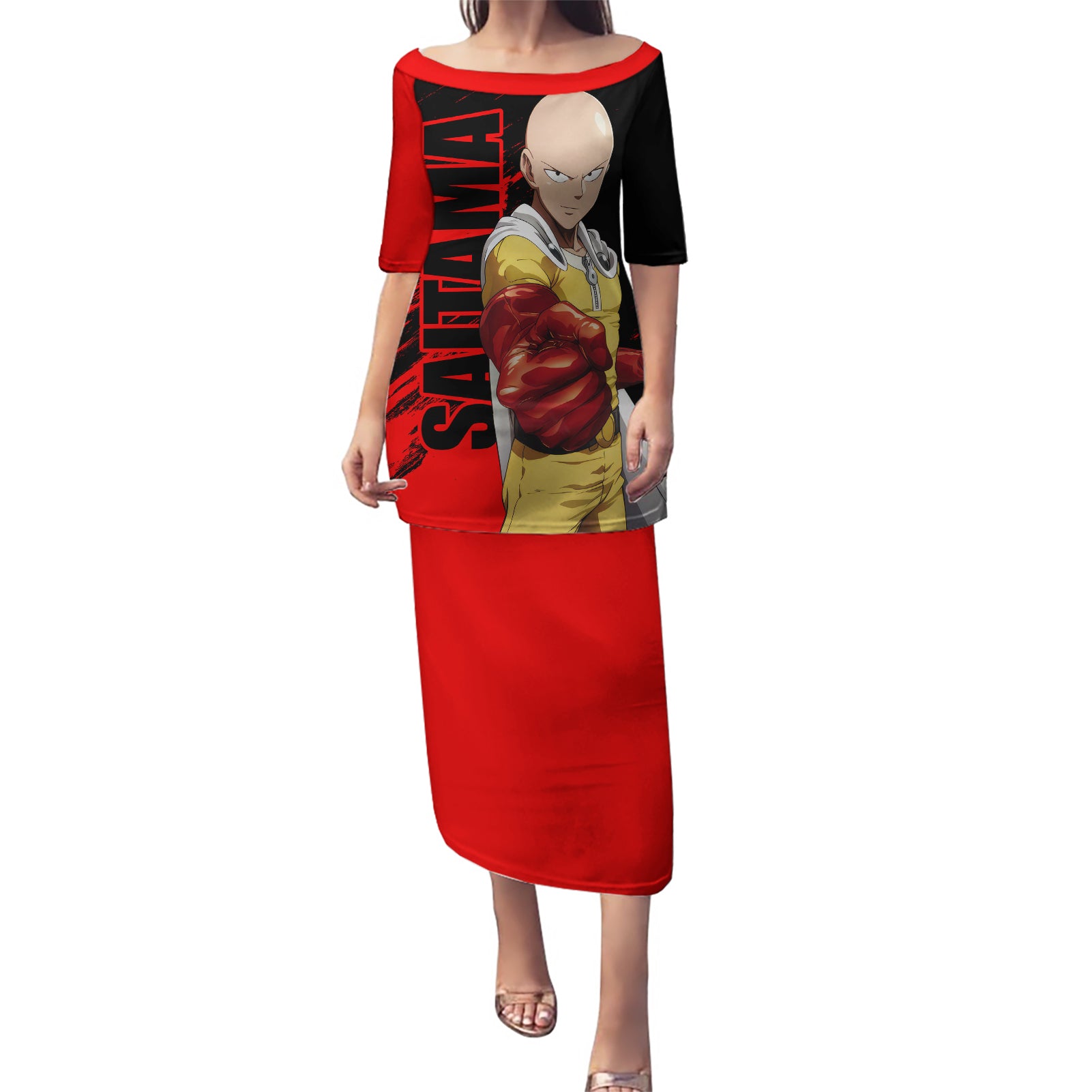 Saitama - OPM - Sport Funny Design Puletasi