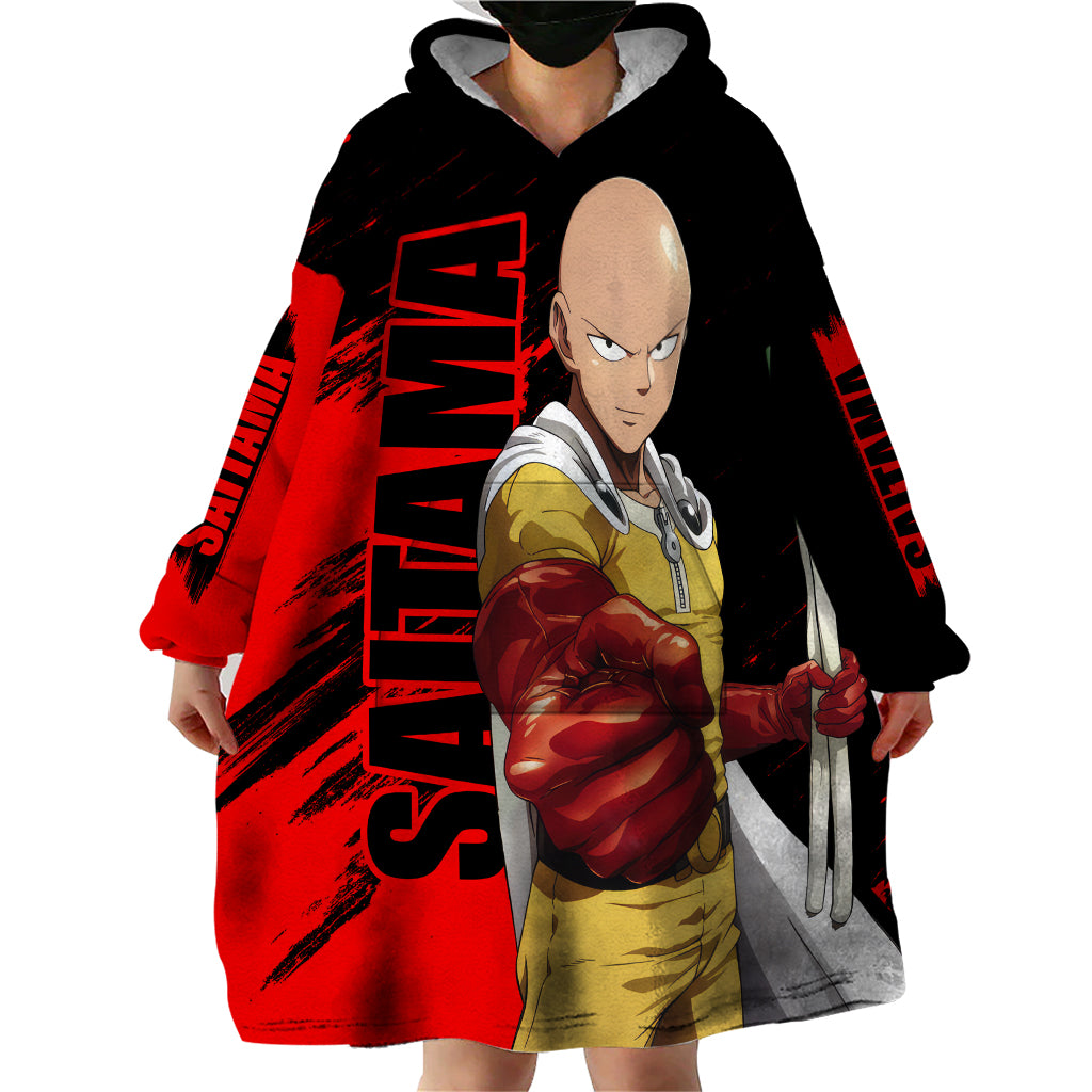 Saitama - OPM - Sport Funny Design Wearable Blanket Hoodie