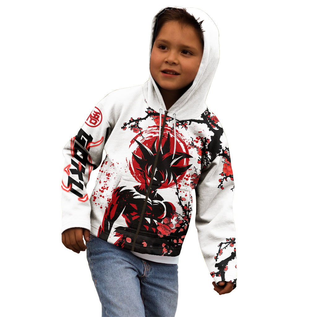 Goku - Style Dragon Ball Anime Kid Hoodie