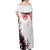Goku - Style Dragon Ball Anime Off Shoulder Maxi Dress