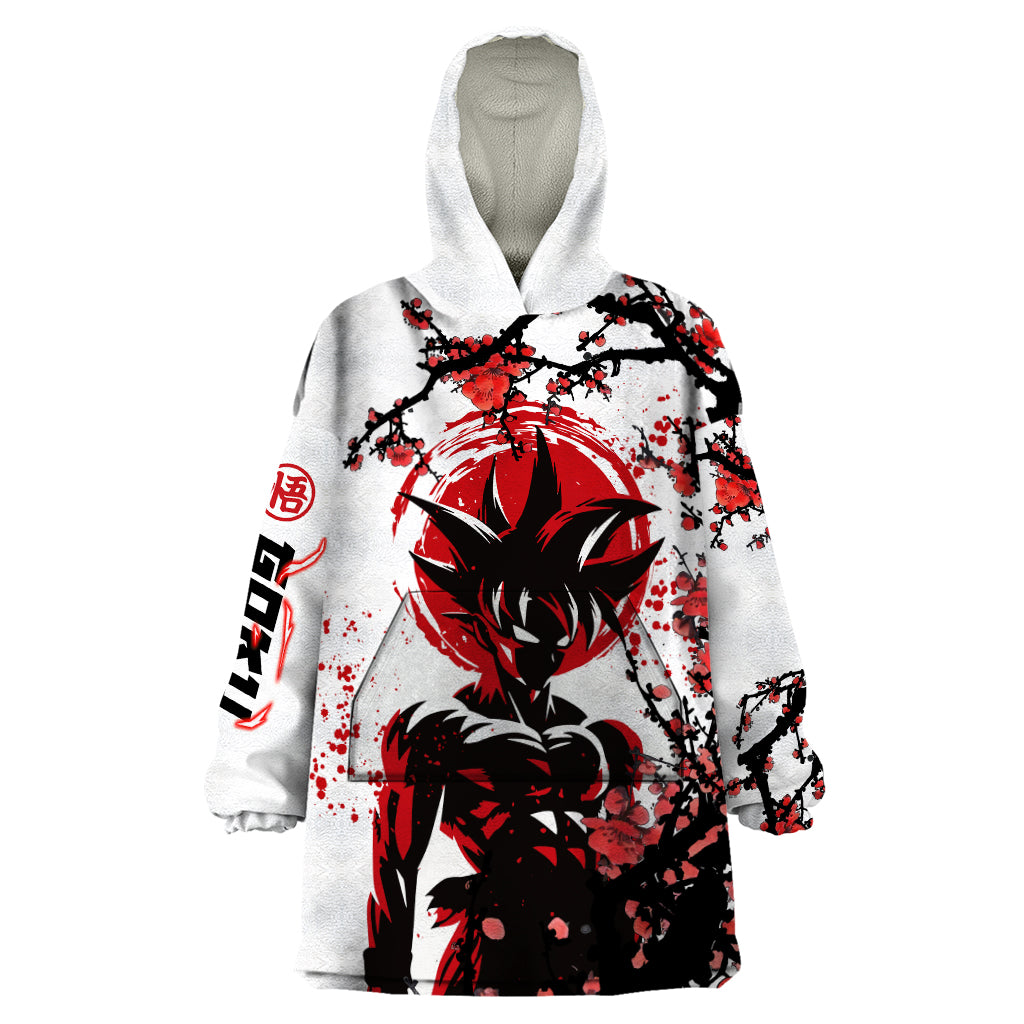 Goku - Style Dragon Ball Anime Wearable Blanket Hoodie