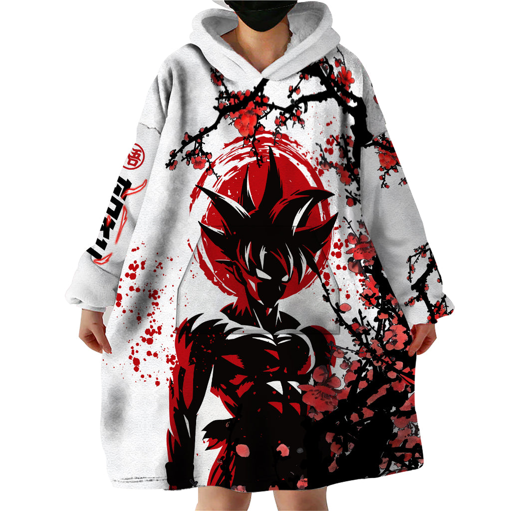 Goku - Style Dragon Ball Anime Wearable Blanket Hoodie