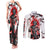 Piccolo - Japan Style Anime Couples Matching Tank Maxi Dress and Long Sleeve Button Shirt