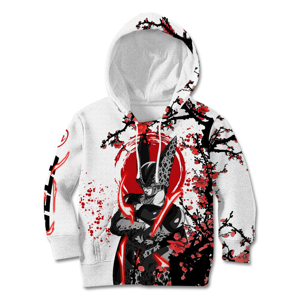 Perfect Cell - Style Anime Kid Hoodie