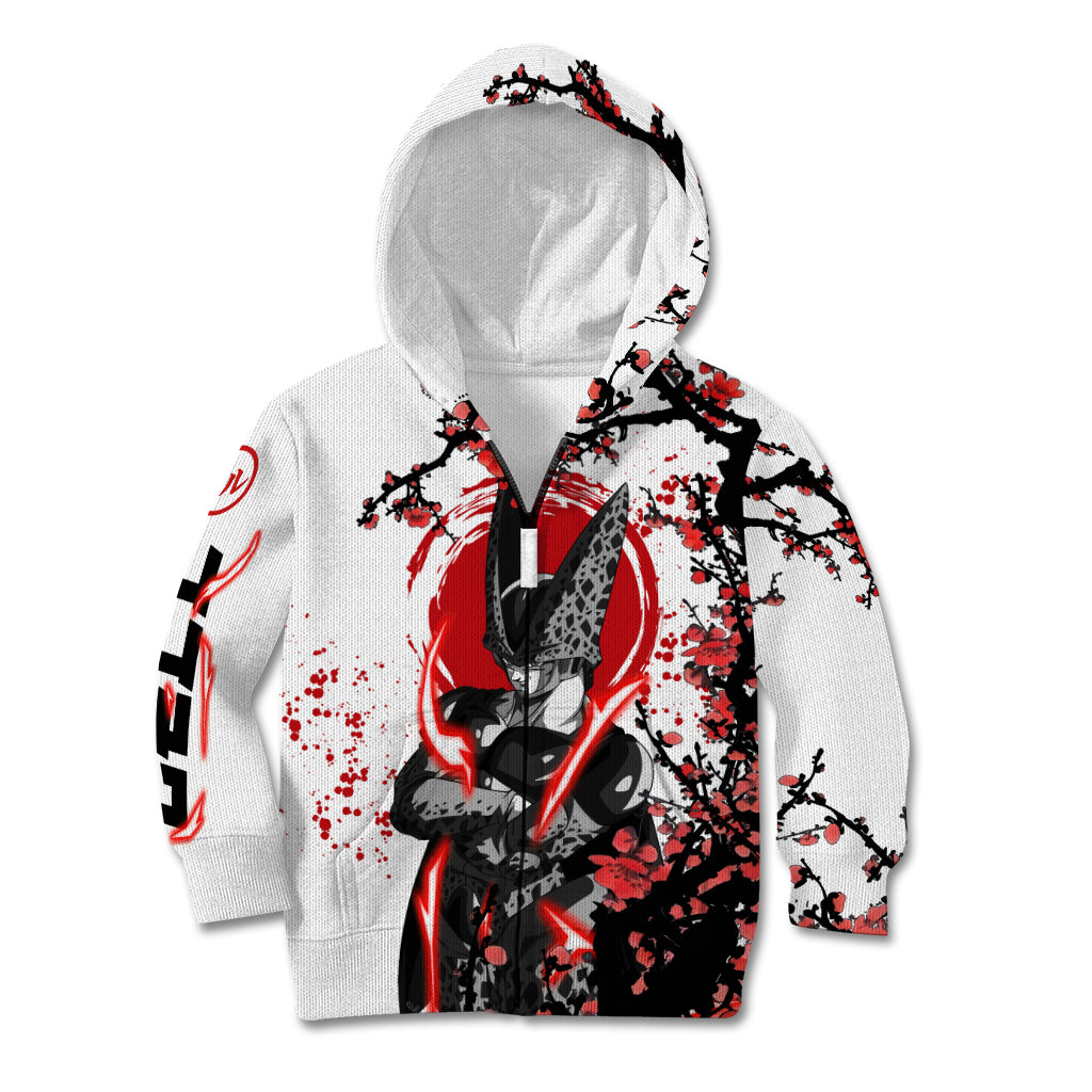 Perfect Cell - Style Anime Kid Hoodie