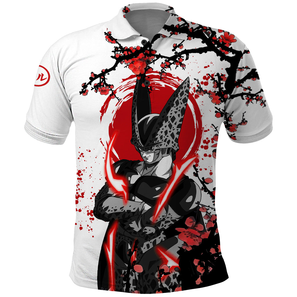 Perfect Cell - Style Anime Polo Shirt