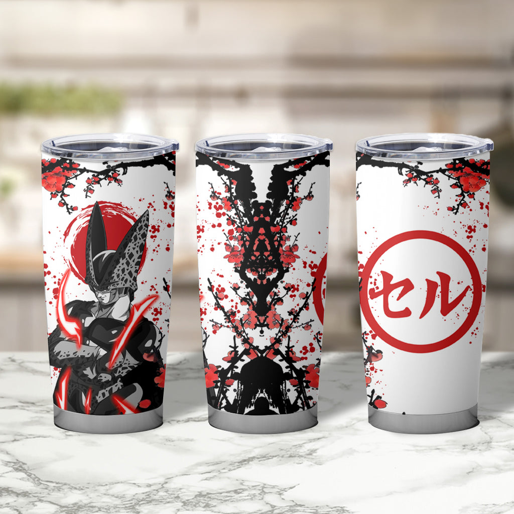 Perfect Cell Tumbler Cup Japan Style Anime