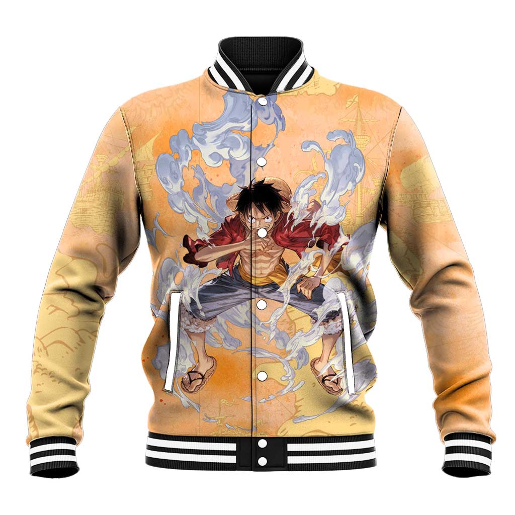 Monkey D. Luffy - One Piece Baseball Jacket Anime Style