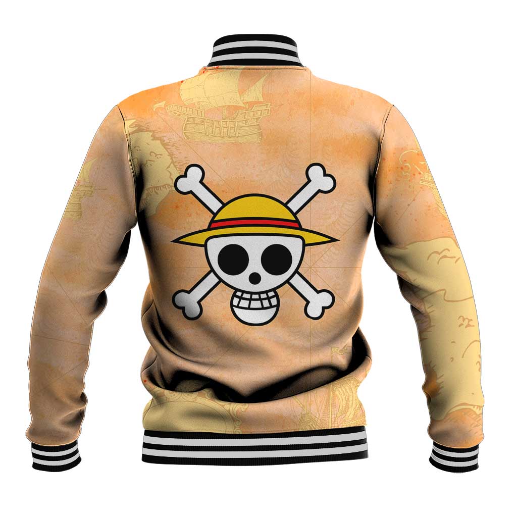 Monkey D. Luffy - One Piece Baseball Jacket Anime Style
