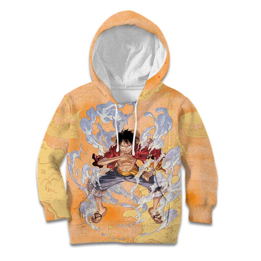 Monkey D. Luffy - One Piece Kid Hoodie Anime Style