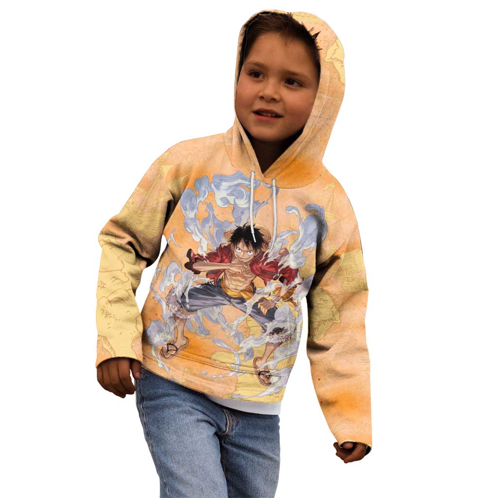 Monkey D. Luffy - One Piece Kid Hoodie Anime Style