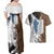 Levi Ackerman - Attack On Titan Couples Matching Off Shoulder Maxi Dress and Hawaiian Shirt Anime Style