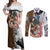 Levi Ackerman - Attack On Titan Couples Matching Off Shoulder Maxi Dress and Long Sleeve Button Shirt Anime Style