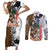 Levi Ackerman - Attack On Titan Couples Matching Short Sleeve Bodycon Dress and Long Sleeve Button Shirt Anime Style
